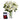 lilies in a vase and a greeting card