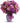 pink and purple flower arrangement in a vase