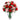 red and pink flowers in a vase
