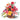 colorful flower basket