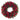 red roses wreath