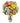 mix of chrysanthemums and Peruvian lilies