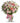 White and pink flowers in a vase