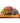 colorful casket spray