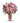 Pretty in Pink bouquet of flowers in a vase
