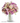 Vintage Bloom Bouquet of pink and white flowers