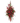 Warm Regards Spray - Red flower arrangement.