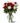 red and white roses
