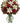 red and white arrangement